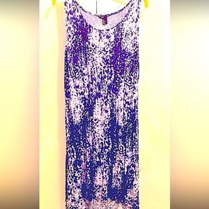 H&M Navy and White Summer Dress